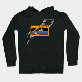 Keep it Gold - Retro Camera Film Hoodie